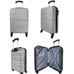 Lot 3 valises dont 1 valise cabine rigides