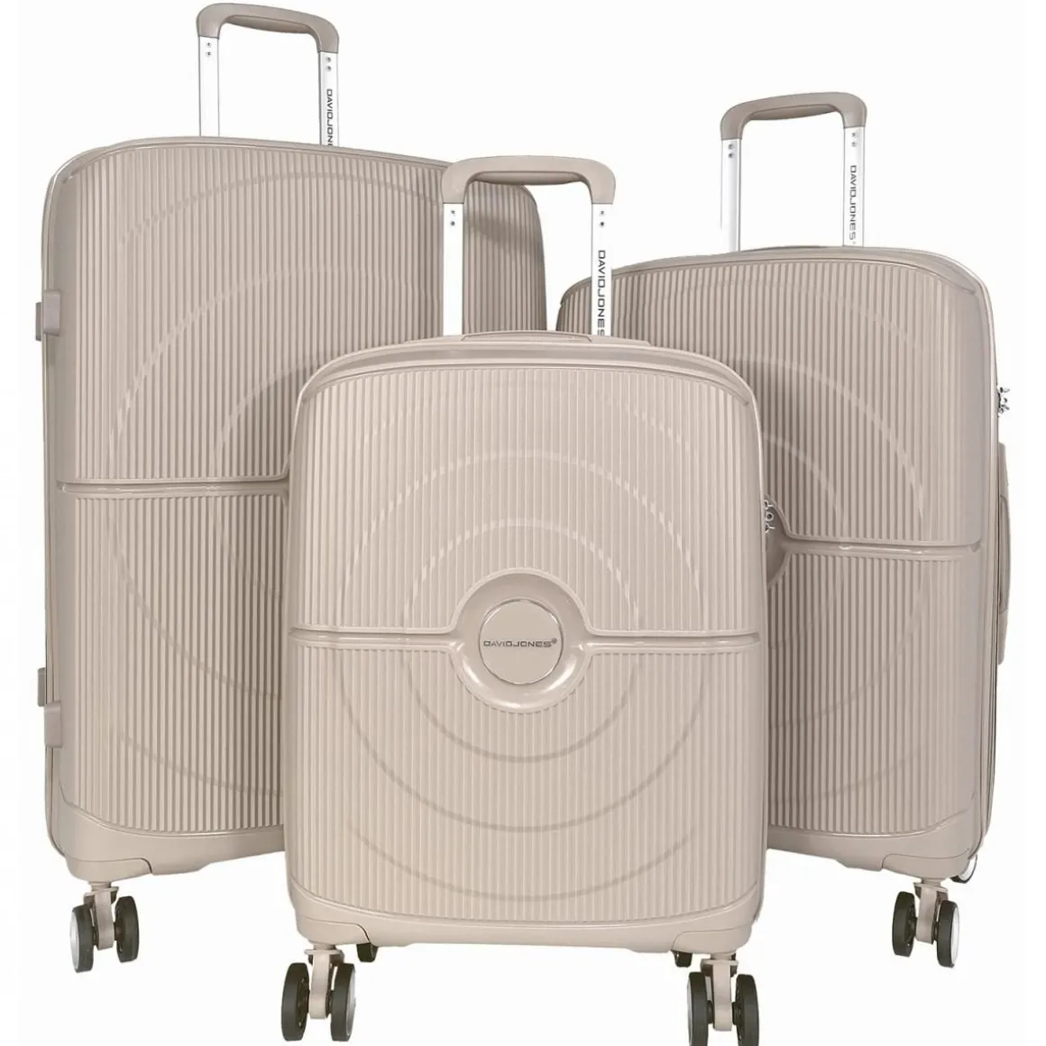 Lot 3 valises rigides dont 1 valise cabine TSA