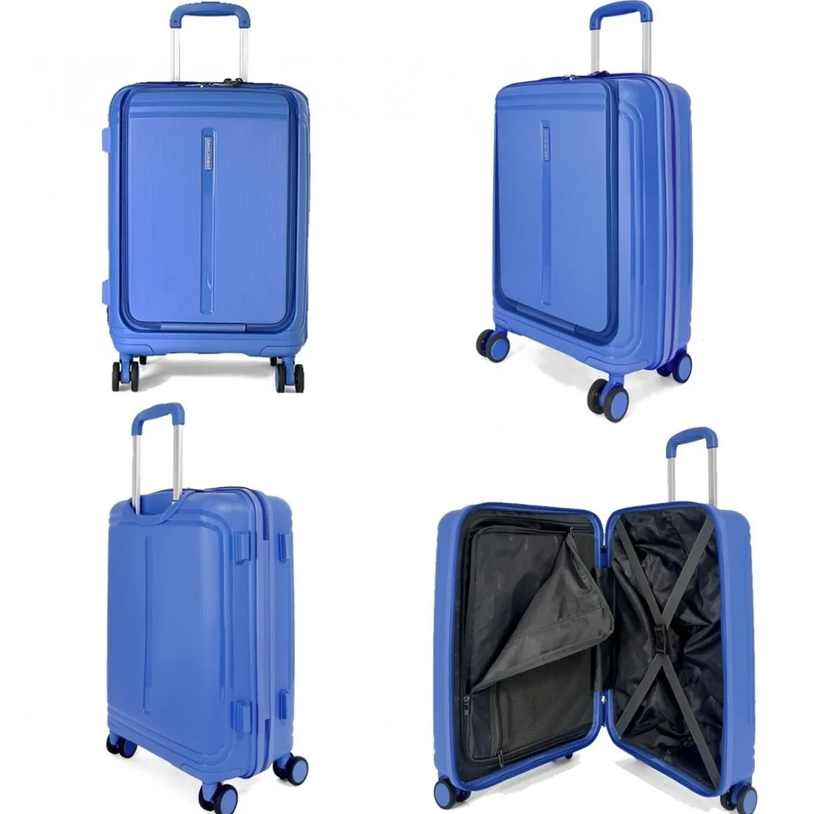 Lot 3 valises rigides dont 1 cabine porte-ordinateur 17 TSA