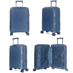 Lot 3 valises rigides dont 1 valise cabine TSA