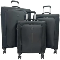 Lot 3 valises souples Caracas dont une valise cabine 55cm