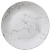 Lot de 6 Assiettes Plates Geom 26cm Blanc