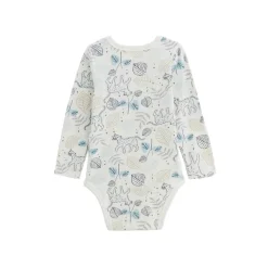 Lot de 2 bodies bébé manches longues Félintrépide