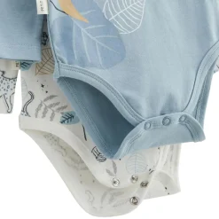 Lot de 2 bodies bébé manches longues Félintrépide