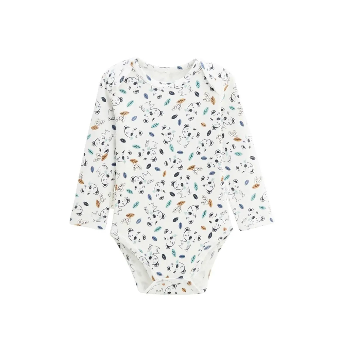 Lot de 2 bodies bébé manches longues Coucou Koala