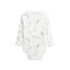Lot de 2 bodies bébé manches longues Lovely Safari
