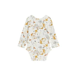 Lot de 2 bodies bébé manches longues Petit Loup