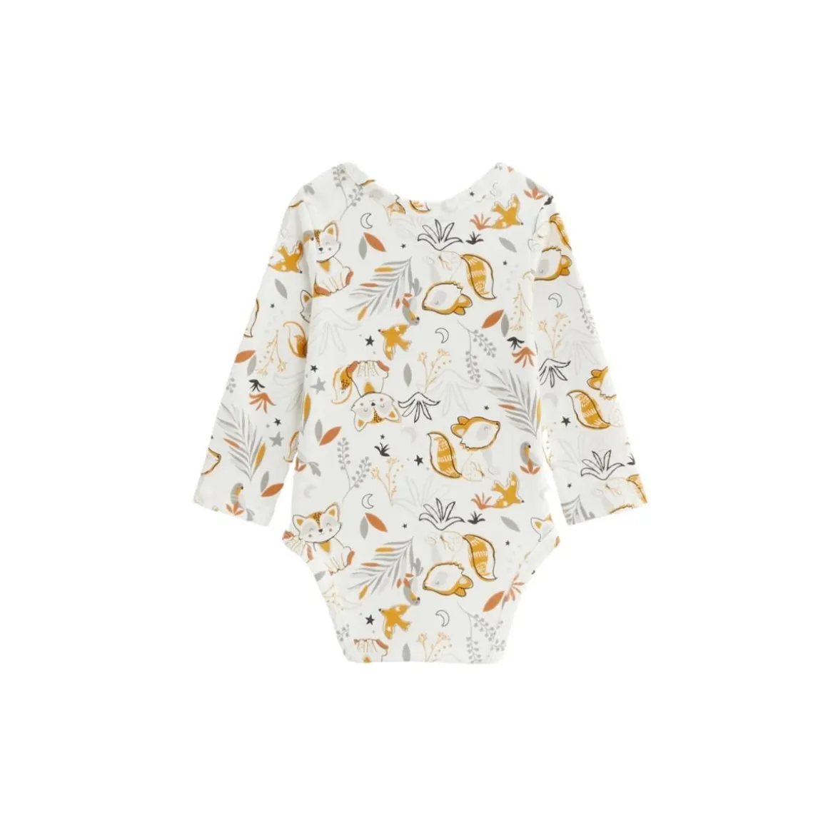 Lot de 2 bodies bébé manches longues Petit Loup