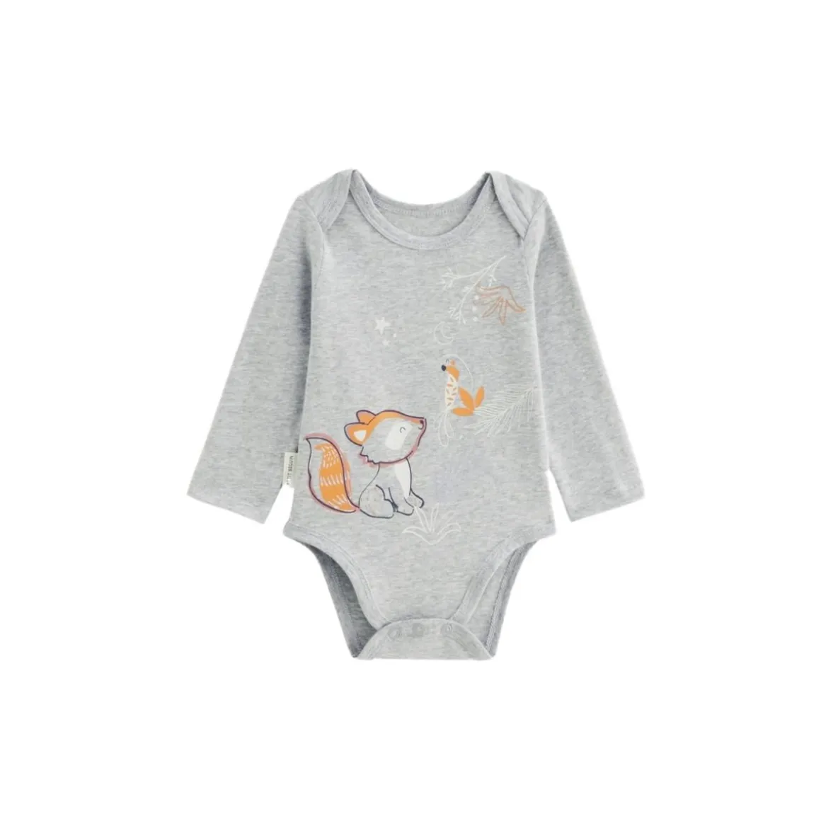 Lot de 2 bodies bébé manches longues Petit Loup