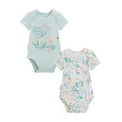 Lot de 2 bodies bébé manches courtes Patroika
