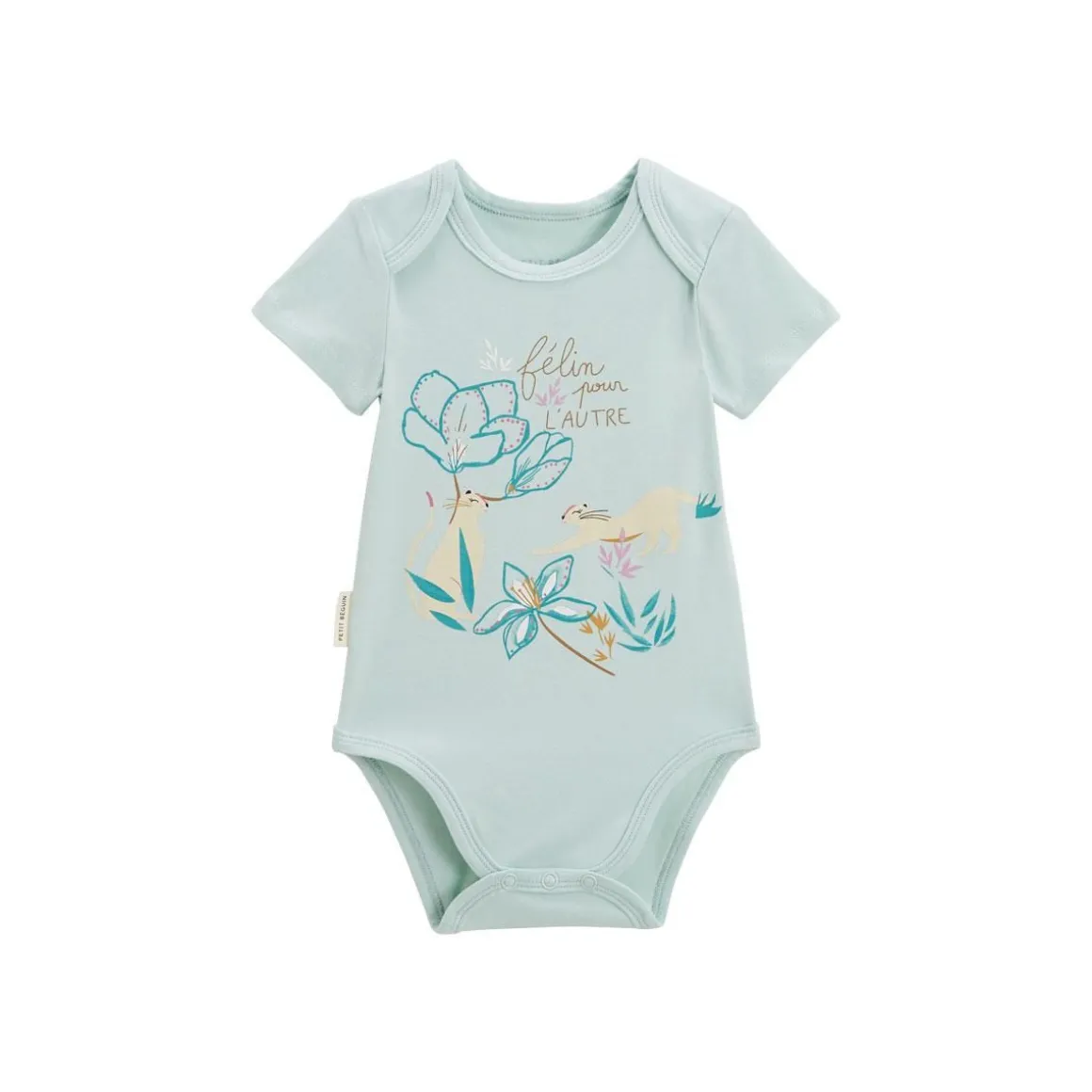 Lot de 2 bodies bébé manches courtes Patroika