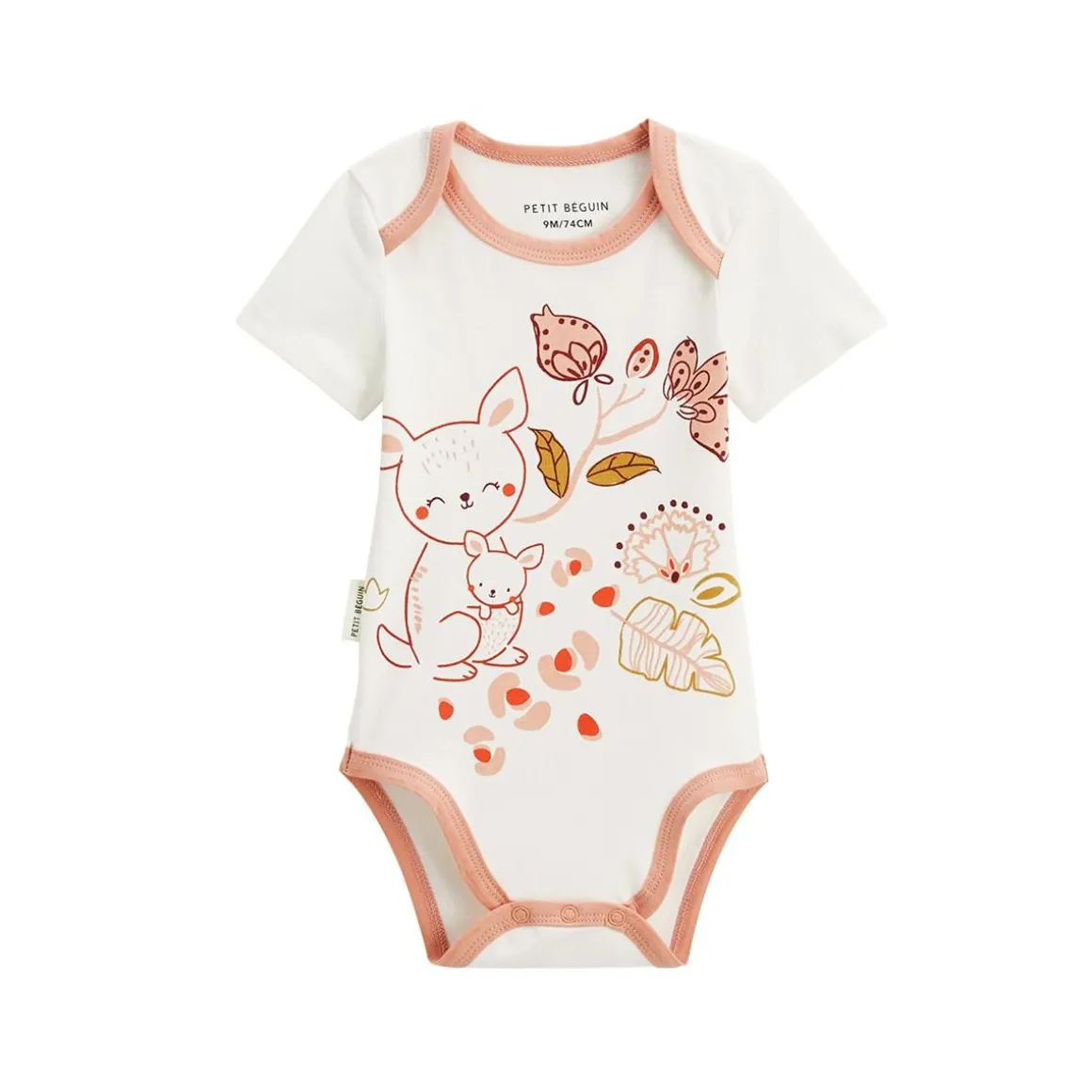 Lot de 2 bodies bébé manches courtes Mindanao