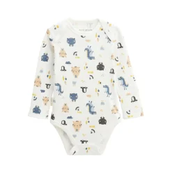 Lot de 2 bodies bébé manches longues Little Funny
