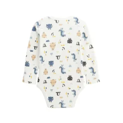 Lot de 2 bodies bébé manches longues Little Funny