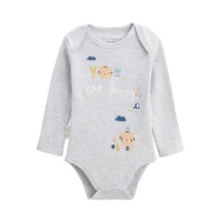 Lot de 2 bodies bébé manches longues Little Funny
