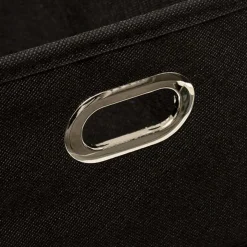 Lot de 12 Boites de rangement en tissu avec poignée