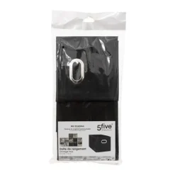 Lot de 12 Boites de rangement en tissu avec poignée