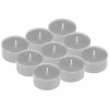 Lot de 9 Bougies Parfumées Chauffe-Plat Trendie Perle Givrée