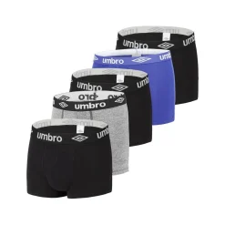 Lot de 5 Boxers coton homme uni