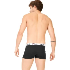Lot de 4 Boxers Coton homme FU5016 Uni