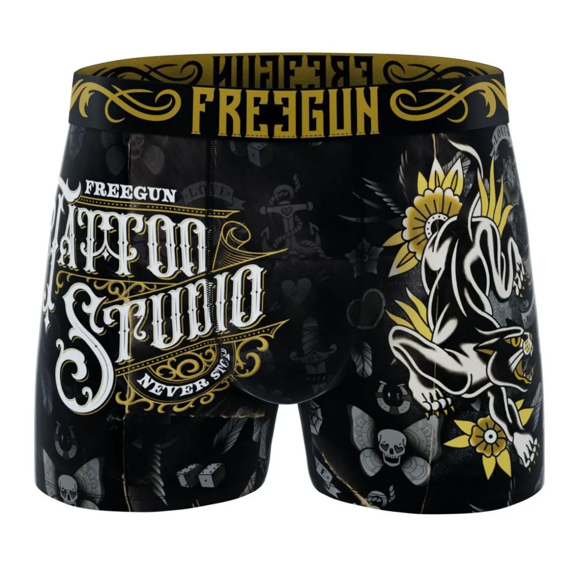 Lot de 3 boxers enfant Grunge