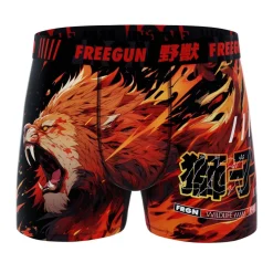 Lot de 4 boxers enfant Manga Animals