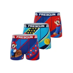 Lot de 3 boxers enfant Super Mario Bros