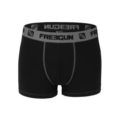 Lot de 4 Boxers garçon coton Gris