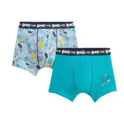Lot de 2 boxers garçon Dino