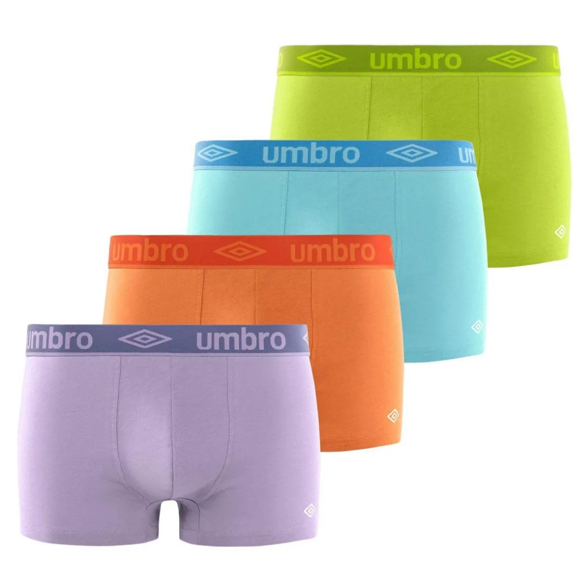 Lot de 4 boxers homme en coton Colors