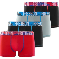 Lot de 4 boxers homme en coton