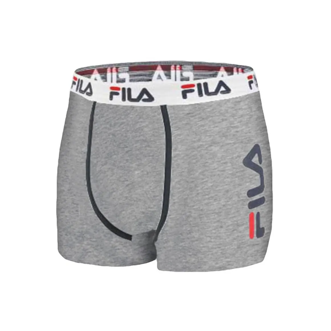 Lot de 4 Boxers Homme FILA 5040 coton couleur gris