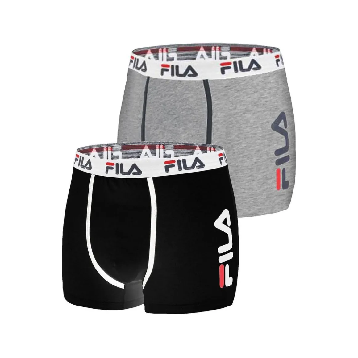 Lot de 2 Boxers homme FU5040 Uni