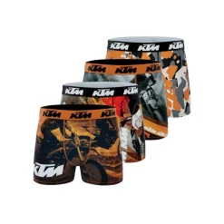 Lot de 4 boxers homme Ktm Imprimé