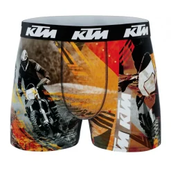 Lot de 4 boxers homme Ktm Imprimé