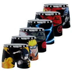 Lot de 6 Boxers homme Naruto