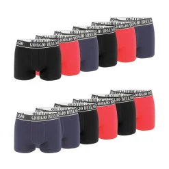 Lot de 12 boxers homme Smart