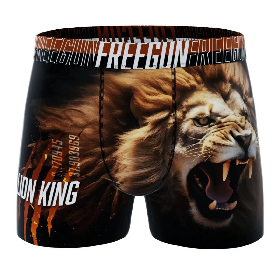 Lot de 5 boxers homme Wild Animals