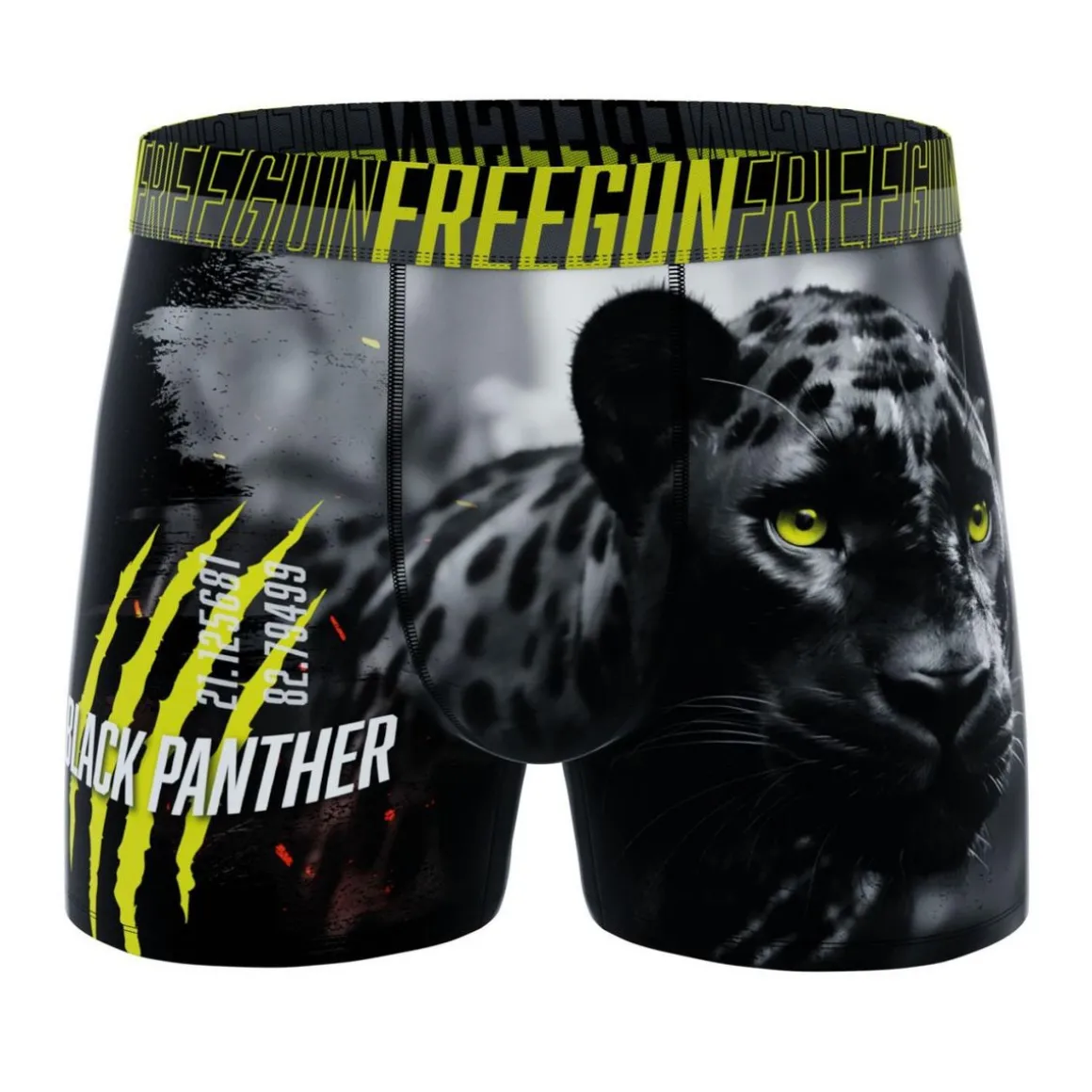 Lot de 5 boxers homme Wild Animals