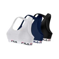 Lot de 3 Brassières coton femme Uni