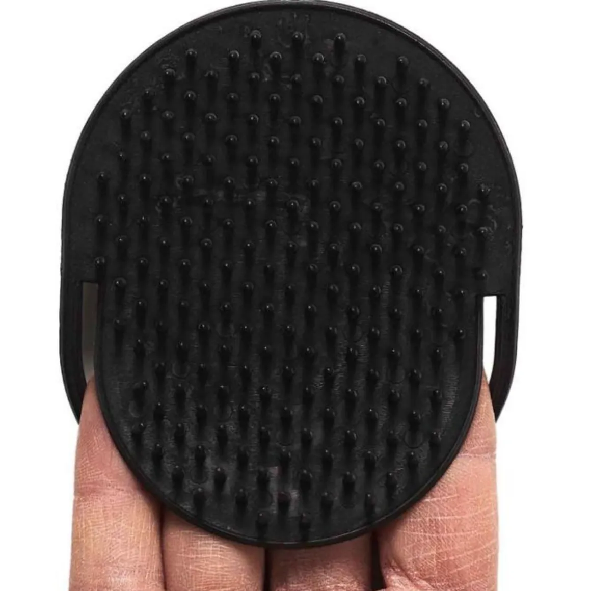 Lot de 2 Brosses à Cheveux Homme 10cm Noir