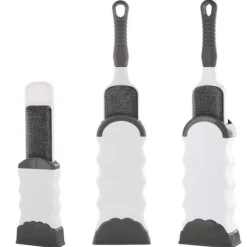 Lot de 2 Brosses pour Textile Anti-Peluches 32cm Gris