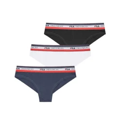 Lot de 3 Brésiliens coton femme Uni