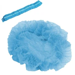 Lot de 500 charlottes jetables - Bleu