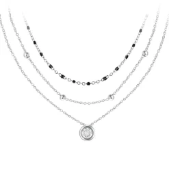 Lot de 3 colliers par SC Crystal