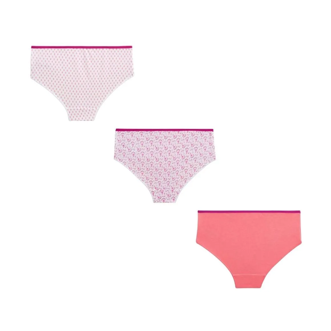 Lot de 3 culottes fille Ethnic Summer