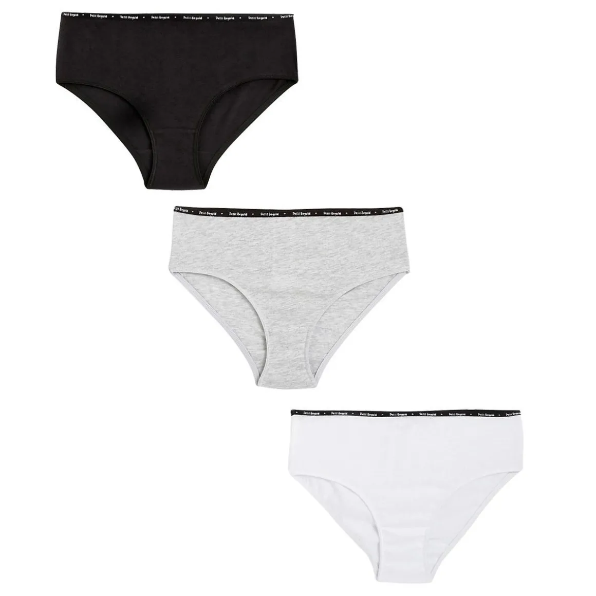 Lot de 3 culottes fille Pépita