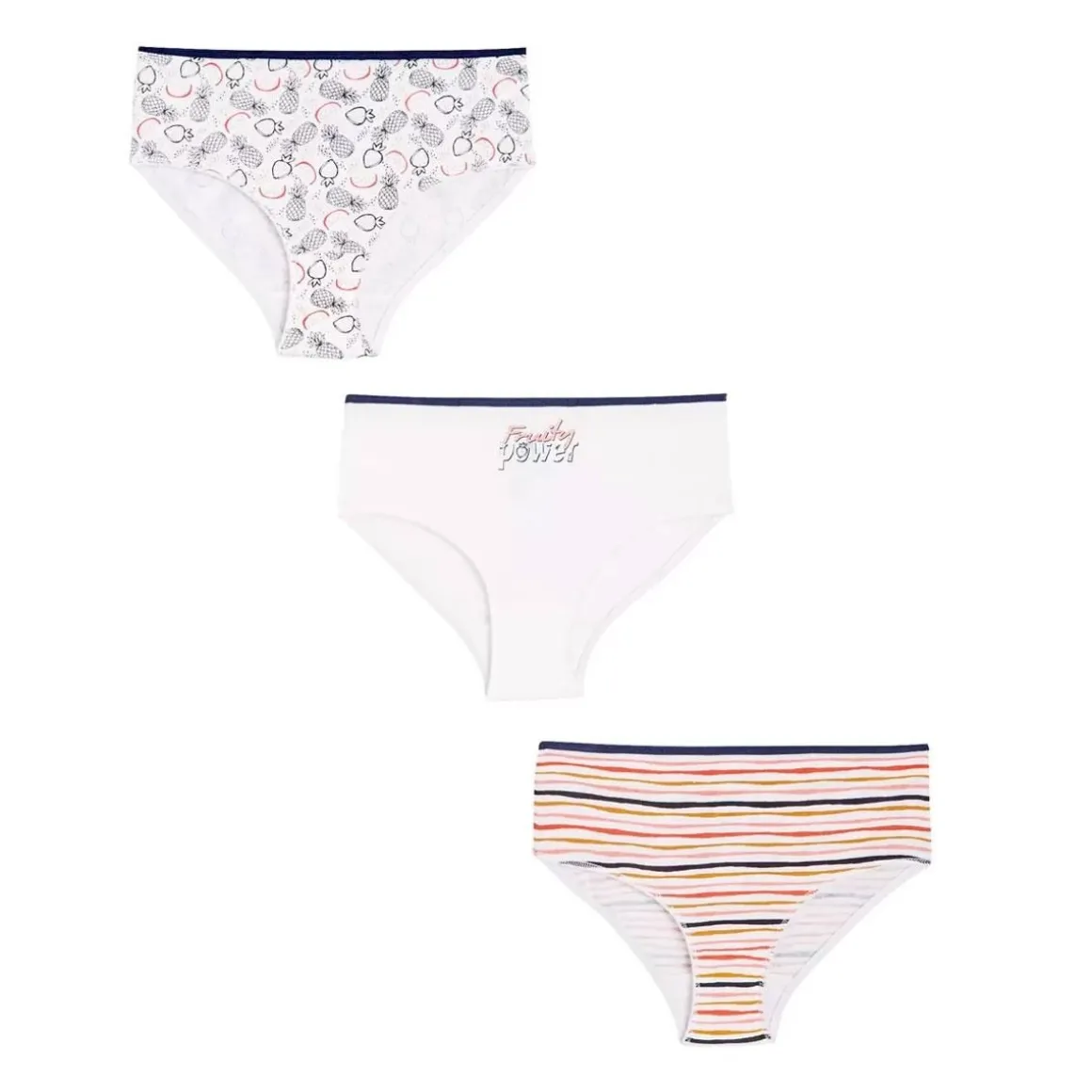 Lot de 3 culottes fille Pépin