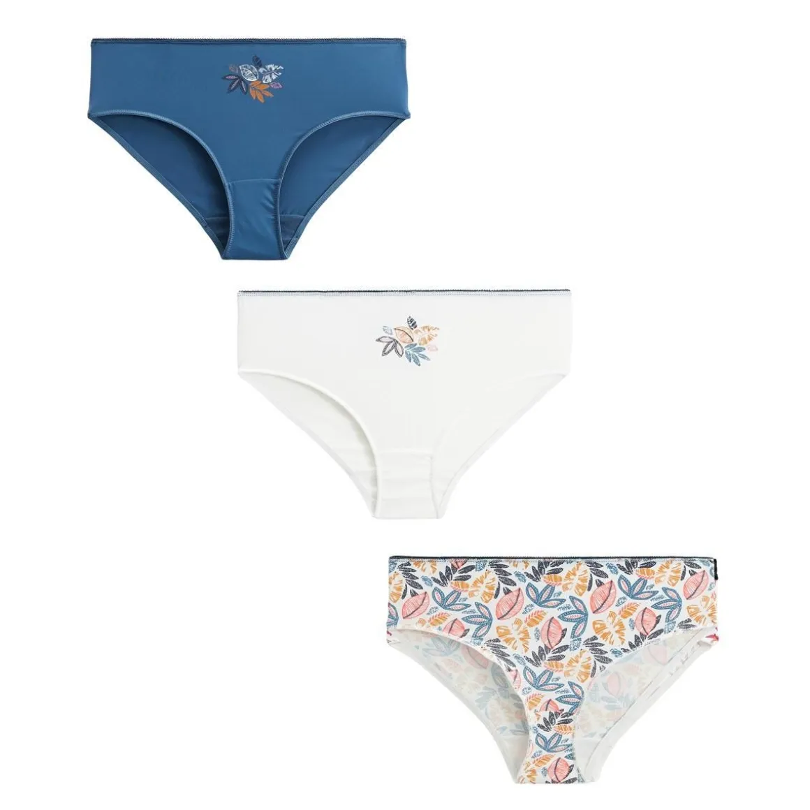 Lot de 3 culottes fille Sanza