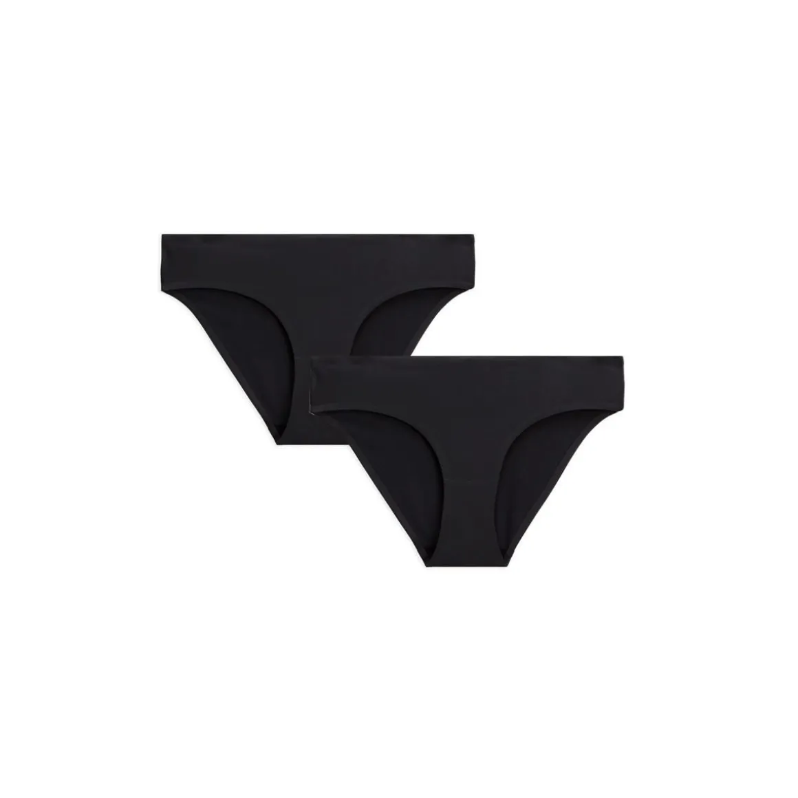 Lot de 2 culottes noires fille Veliana